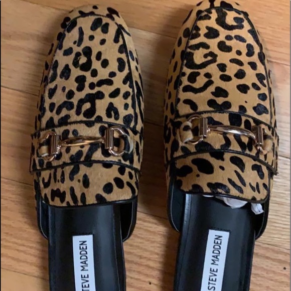 steve madden rylie leopard mule